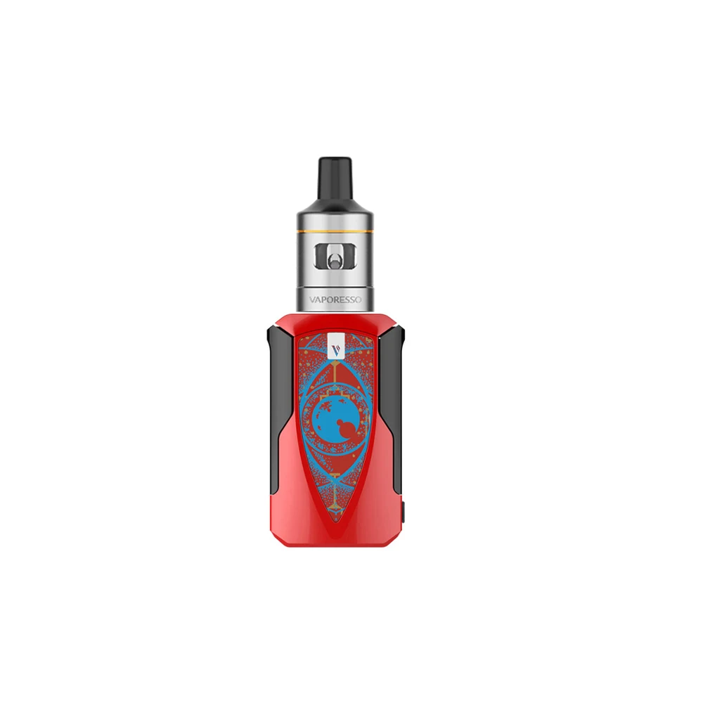 Red silver 85 Вт Vaporesso Таро детский мод 2500 мАч электронная сигарета мод с 2 мл VM 22 Танк VS Vaporesso LUXE-S Vape - Цвет: Red silver