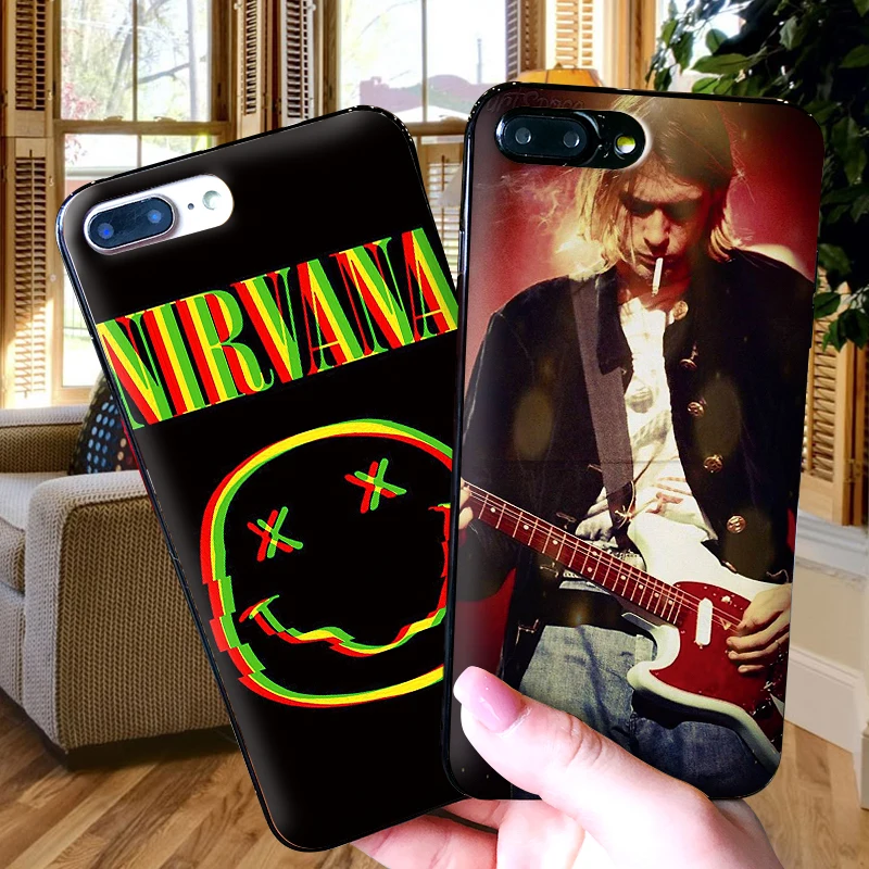 FOR Xiaomi Redmi 7 Note 4X 5A 16G 32G GO 7A Nirvana Kurt Cobain K20 pro 6 5 8 Pro Silicon Coque Capa | Мобильные телефоны и