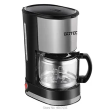 Электрическая капельная Кофеварка кофе-машина для домашнего использования Автоматическая капельная кофе американская кофемашина 220 В