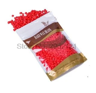 by dhl or ems 100bags 100g Hard Wax Beans Flavor Paper Depilatory Wax Waxing Pellet Body Beauty Arm pit Leg Hair Epilation