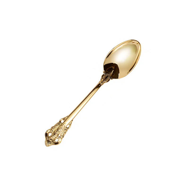 10pcs golden cutlery set  (1)