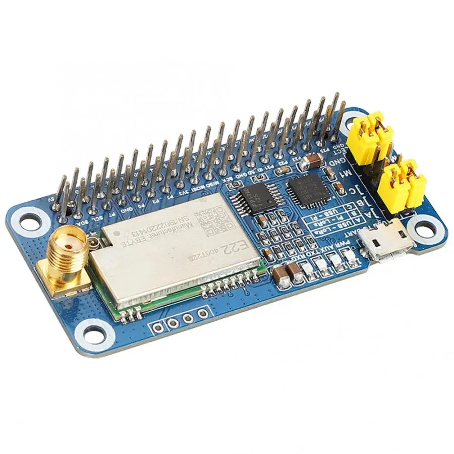 Плата расширения SX1268 для LoRa 433MHz Air Wakeup Беспроводная конфигурация Плата расширения для Raspberry Pi