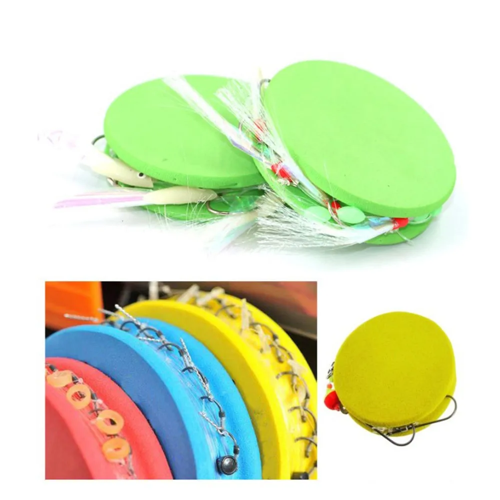 Carp Fishing Rig Winders Line Leader Winder Spooler +10 Pins EVA Plate Hook Storage Line Winder Pesca Fishing Tackle Tool 10pcs