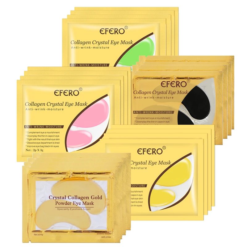 

Collagen Crystal Eye Mask Face Mask Moisturizing Gel Eye Patches for Eyes Bags Wrinkle Dark Circles Puffiness Eye Pads Skin Care