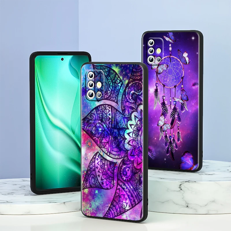 Dream Catcher For Samsung Galaxy A33 A53 A72 A52 A42 A32 Lite A22 A13 A12  5G A03S A02S A02 Black Phone Case Capa|Phone Case \u0026 Covers| - AliExpress