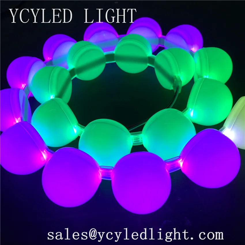 Ws2811/16703 12В водить 60leds/m 3 светодиода+ 1ic в одной обложкой цифровая светодиодная лента Addressable RGB умная точка пикселей программируемый ip67 водонепроницаемый