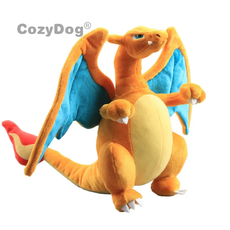 22 см Япония Аниме Мега плюшевый Чаризард игрушки Charizard Y плюшевые куклы мягкие Kawaii динозавр, игрушка куклы животных Дети подарок