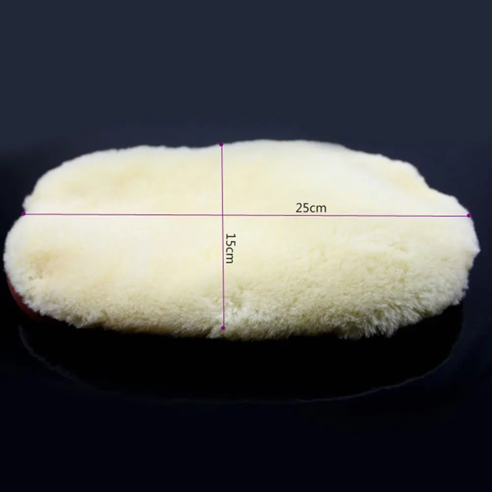 Winter Plush Car Wash Gloves Wiping Waxing Gloves Clean Polished Automobile Articles Fluffy Bear Paw Car Cleaning Beauty Tools