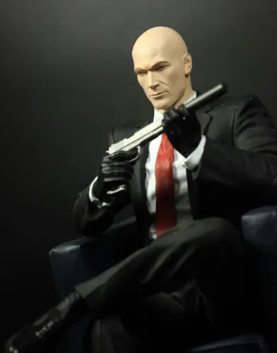 1/6 HITMAN Agent 47 Коллекционное издание статуя "Chessmaster"