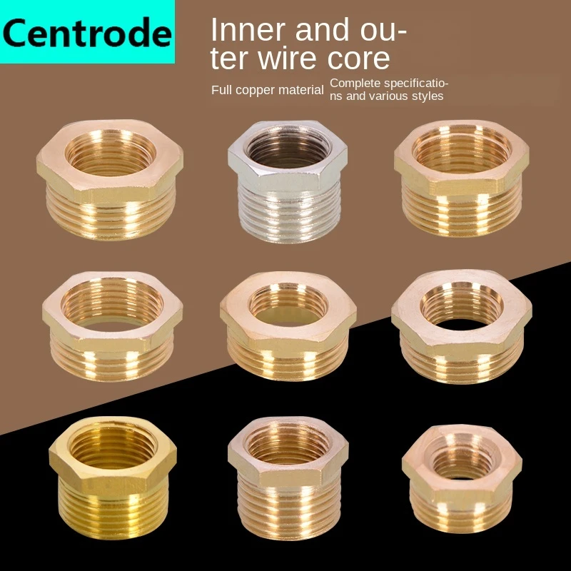 Copper Reducer Joint 3 4 1 2 Adapter 1 Inch Wire Water Pipe Aliexpress