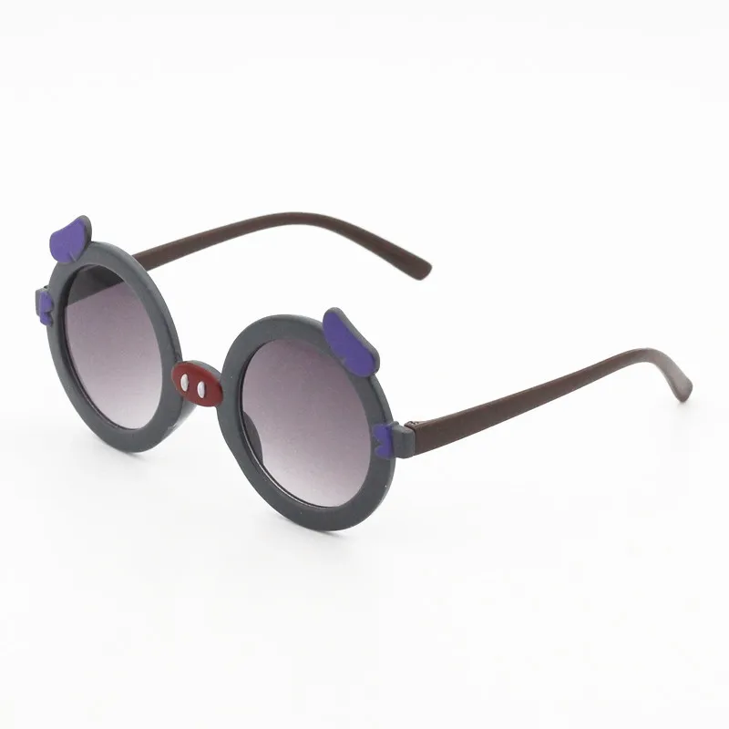 cute pig sunglasses Минимальная форма милого кролика, гибкие детские солнцезащитные очки, Поляризационные детские защитные очки с покрытием, UV400, очки для младенцев - Цвет линз: cute pig sunglasses