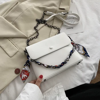 

Stylish Women Crossbody Bag for Women 2020 Summer Fashion Classic Shoulder Messenger Bag Pu Leather Elegant Chain Design Bolsa
