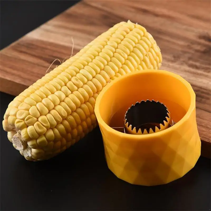 Новинка устройство для зачистки кукурузы плоская Овощечистка Cob инструмент