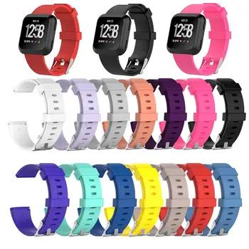 

Wrist Strap For Fitbit Versa Wristband Replacement Sport Soft Silicone Watchband Smartwatch Strap for Fitbit Versa
