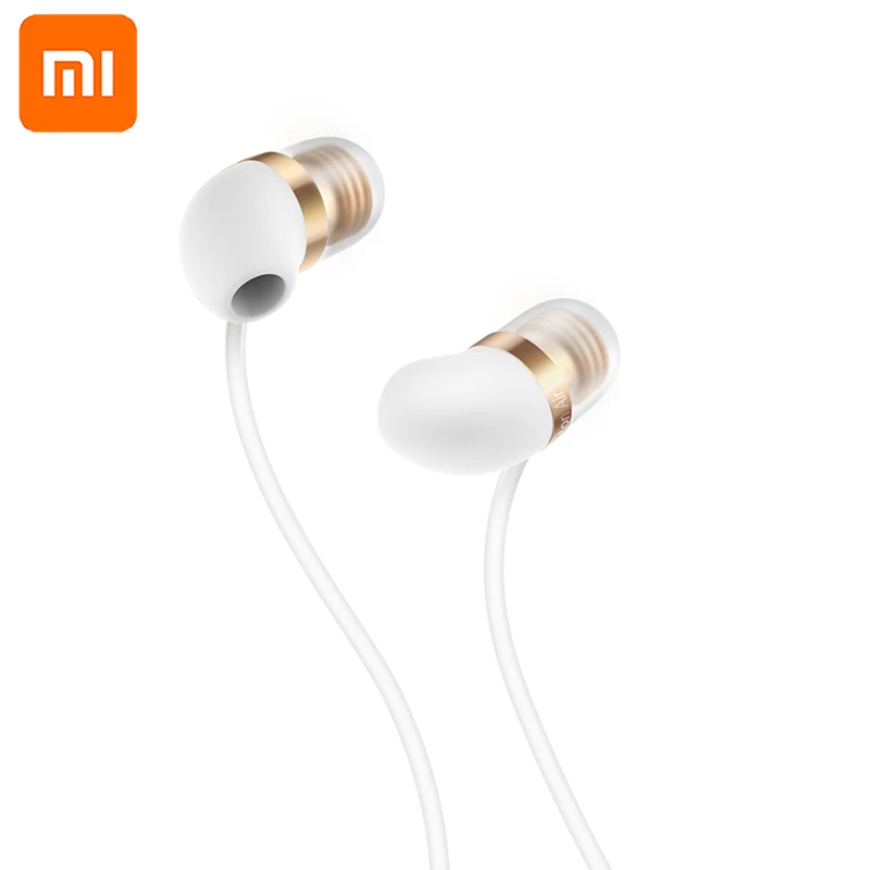 XIAOMI original capsule 3.5mm universal Earphone wire control with microphone bass in-ear type for xiaomi iphone Samsung SONY