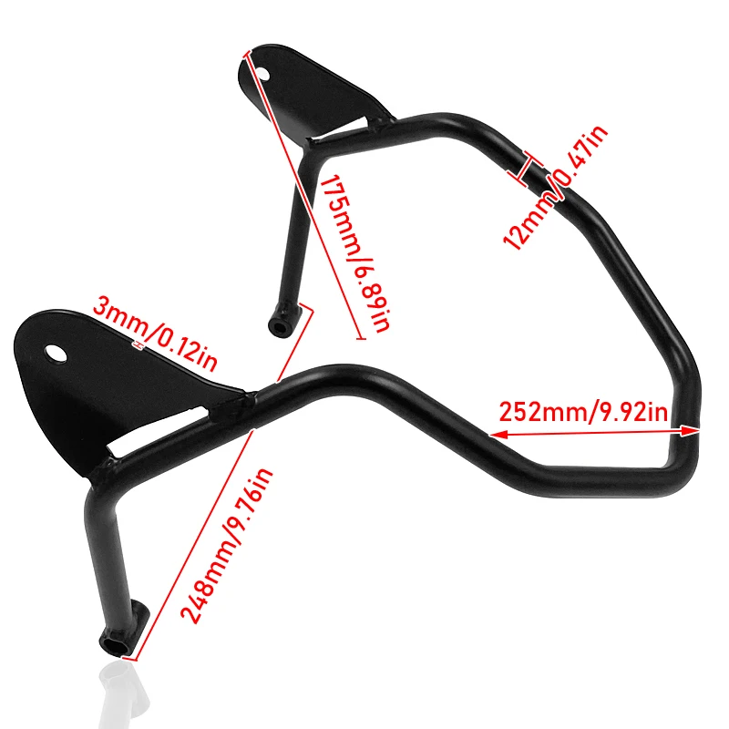 2020 ADV 150 Steel Front Wheel Bumper Cover Mudguard Fender Guard Frame Protector Crash Bar For Honda ADV 150 2020 ADV15011