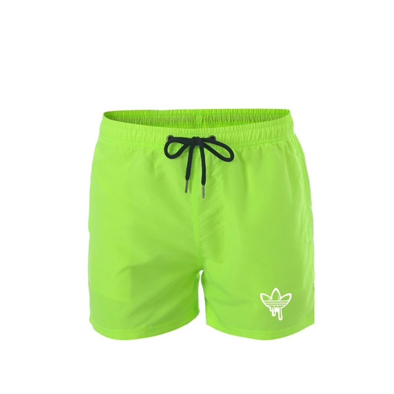 

Mens Knee-length Cotton Shorts with Elastic Drawstring Waist Men's Sweatshort with Side Pockets Summer Shorts Short Pants