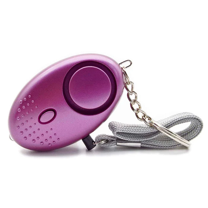 130 db Personal Security Alarm Keychain Self Defense Electronic Device for Women Girls Kids GY88