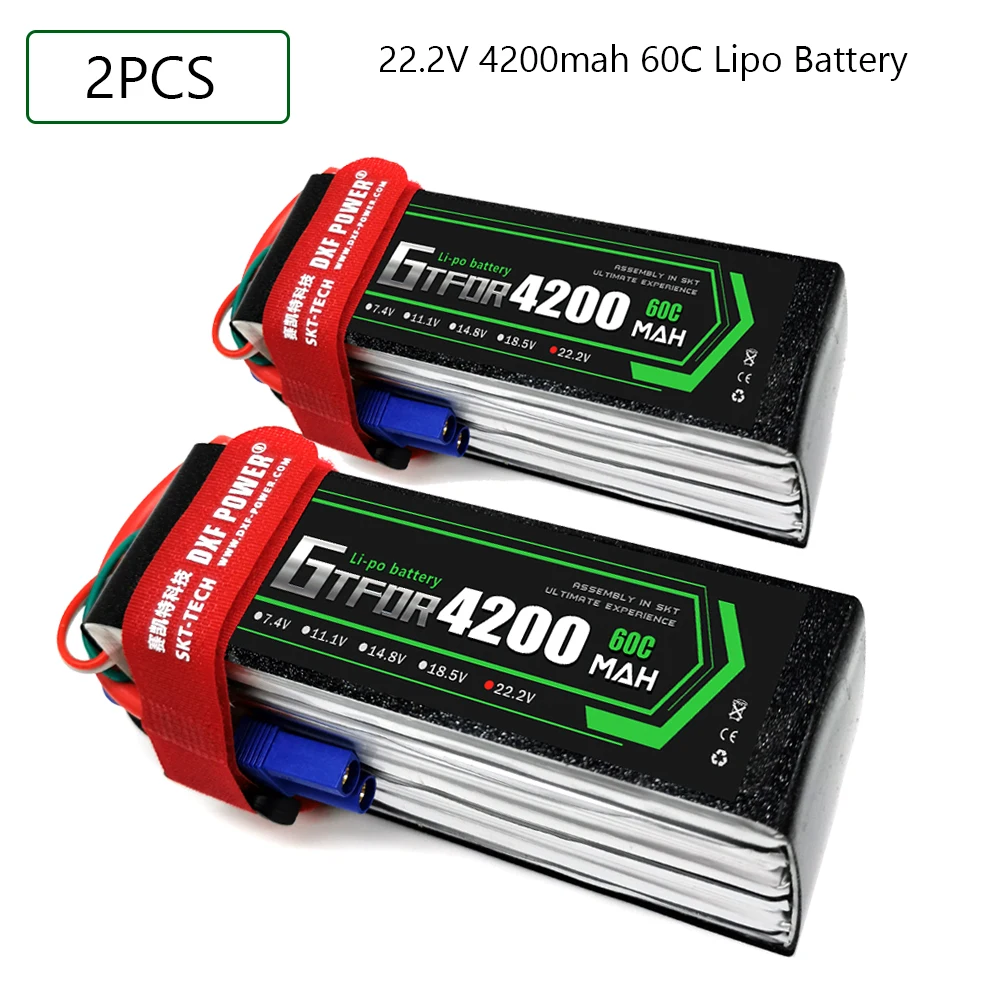 Литий полимерный аккумулятор GTFDR 4200 мАч 6S 22 2 в 60C 120C XT60/DEANS/XT90/EC5 для AKKU дрона FPV