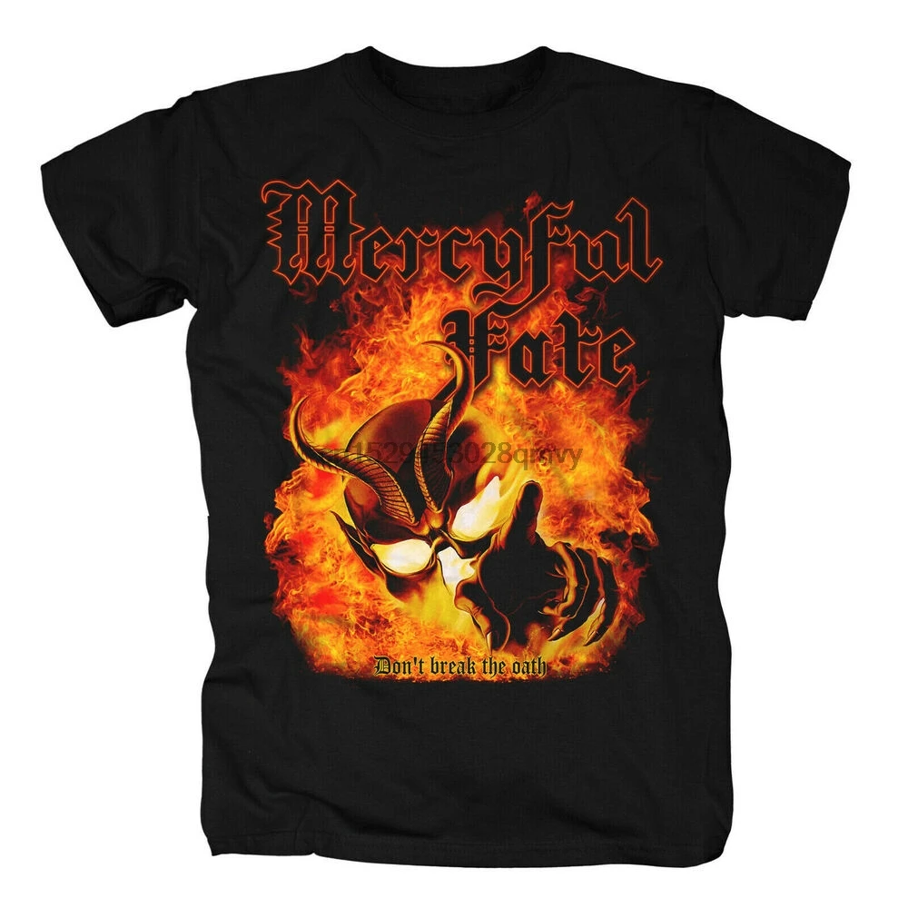 Mercyful Fate Don't Break The присяга Мужская футболка S-5XL Забавный винтажный подарок для