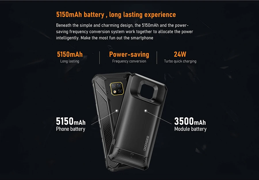 Doogee S95 Pro 6," IP68/IP69K Смартфон Android 9,0 Helio P90 Восьмиядерный 48мп Тройная камера 8 Гб 128 ГБ прочный мобильный телефон