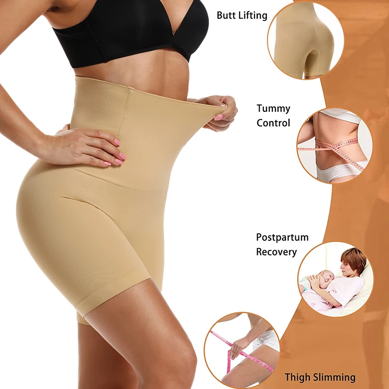 Women Shapewear Tummy Control Shapewear Shorts Women High Waist Body Shaper Thigh Slimmer Slip Short Panty Slimming Underwear Control Panties Aliexpress