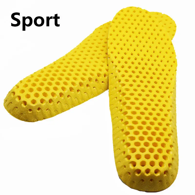 1pair Stretch Breathable Deodorant Shoe Running Cushion Insoles Pad Insert 35-40