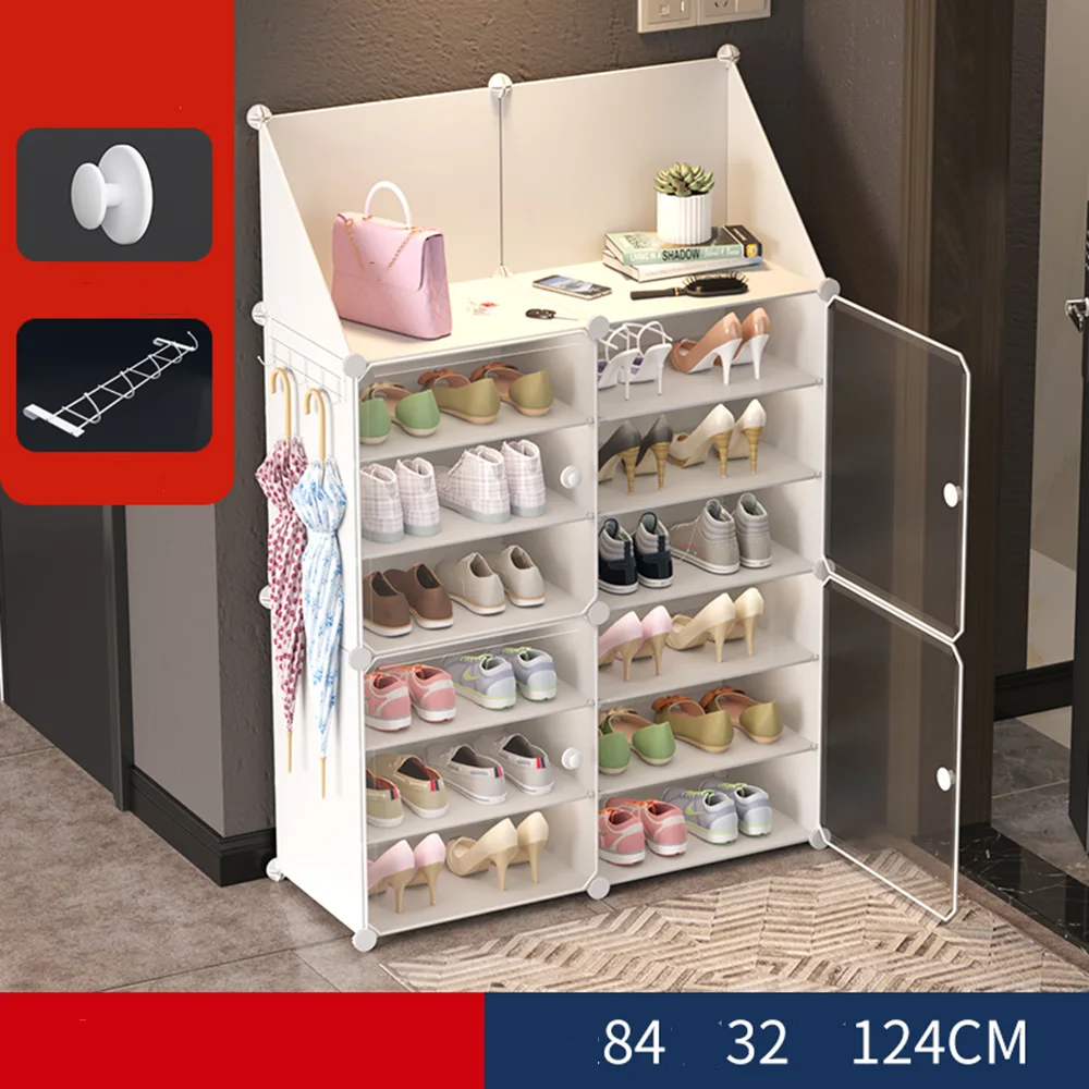 

20 PCS Drawer Shoe Cabinets Plastic Transparent Shoe Rack Put Shoe Sneaker Storage Box Simple Open Lid Type Large Capacity