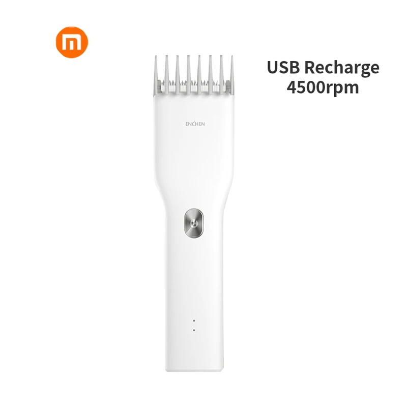 XIAOMI ENCHEN Boost машинка для стрижки волос быстрая зарядка низкий уровень шума триммер для волос USB Перезаряжаемый Двухскоростной электрический резак для волос Shavor