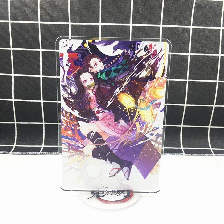 Аниме демон убийца Kimetsu no Yaiba брелок Kamado Tanjirou Hashibira Inosuke Tomioka Giyuu милый забавный мультфильм акриловый брелок
