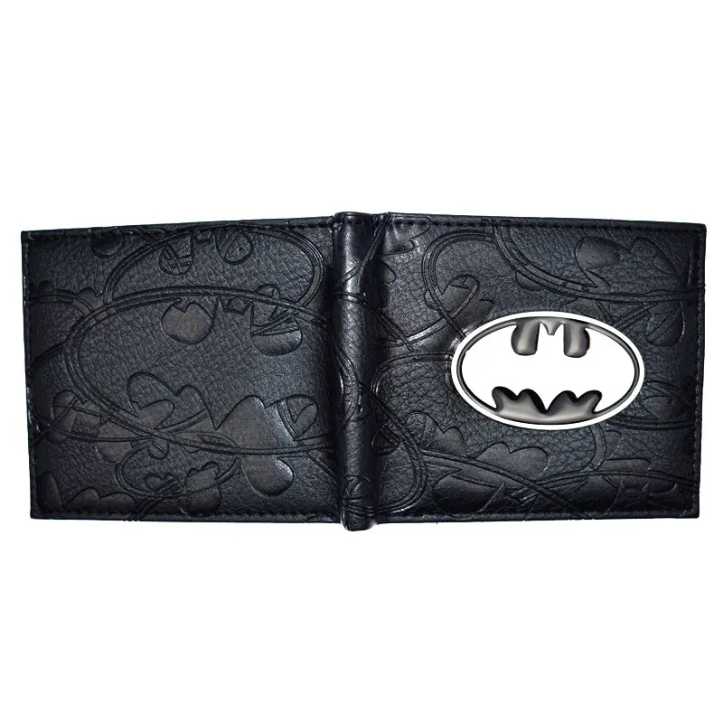 Кошелек «Бэтмен» Высокое качество крутой дизайн мужской кошелек с карманом для монет - Цвет: BK1981702