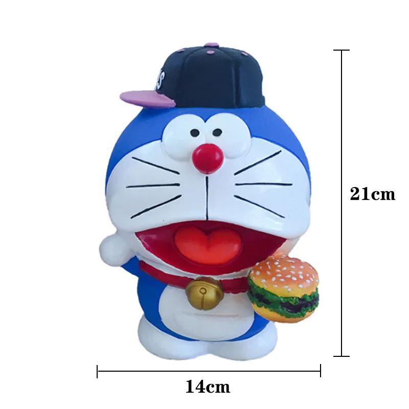 Большая Милая мультяшная копилка, большая копилка Doraemon Cat, копилка для денег, копилка для детей, копилка, копилка, Alcanscia Creativas Bank, аниме