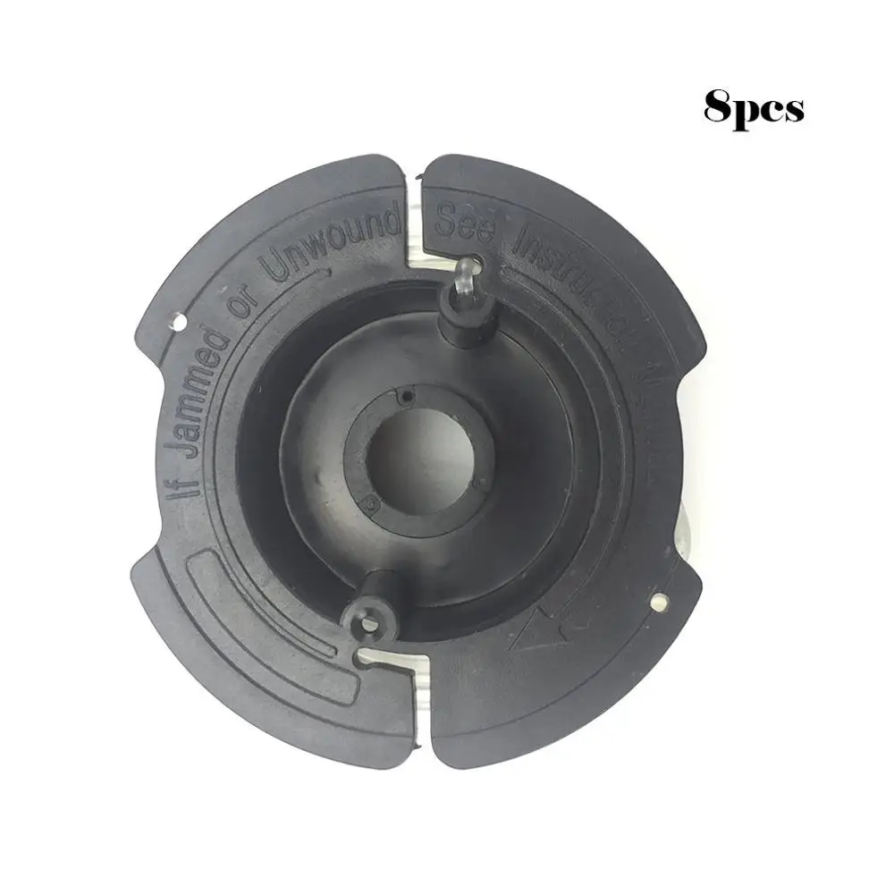 String Trimmers Replacement Spool Line Grass Trimmers Garden Tool Mowing Single Line Spool Cover Spring