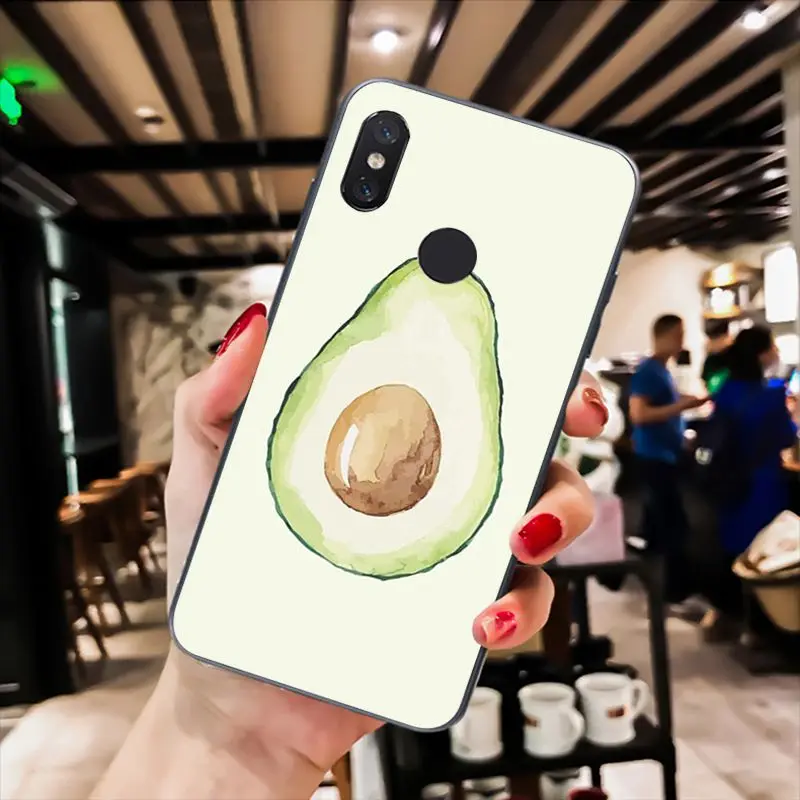 A12 MaiYaCa милые авокадо Еда чехол для телефона для Xiaomi Redmi8 4X 6A S2 Go Redmi 5 5Plus Note5 7 Note8Pro - Цвет: A12