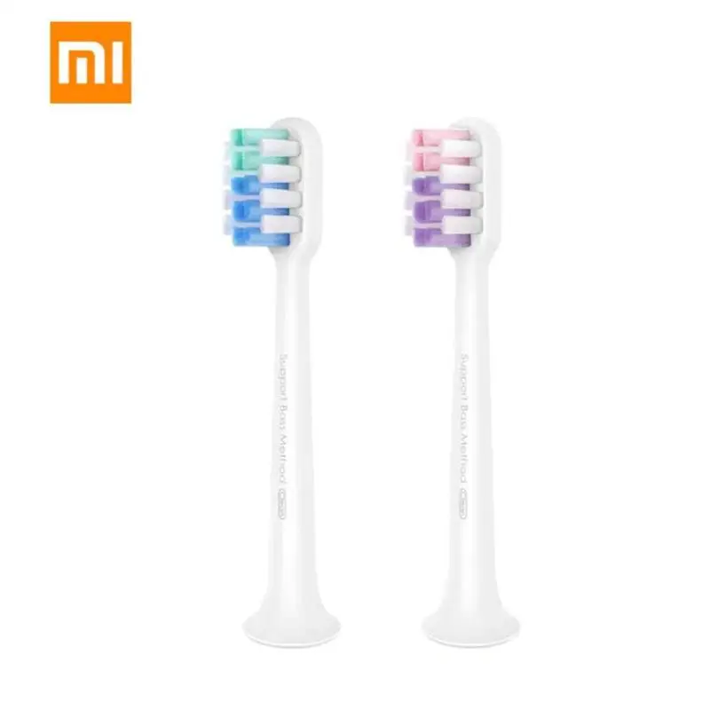 Xiaomi Dr. Bei электрическая зубная щетка Mijia USB перезаряжаемая зубная щетка гигиена полости рта Водонепроницаемая зубная щетка с 2 головками зубной щетки - Цвет: 2pcs Brush Heads