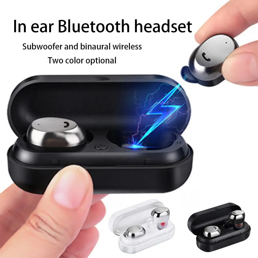 M9 TWS Mini Handsfree 4,0 Bluetooth наушники Беспроводные спортивные наушники-вкладыши стерео двойные наушники Handsfree AI контроль