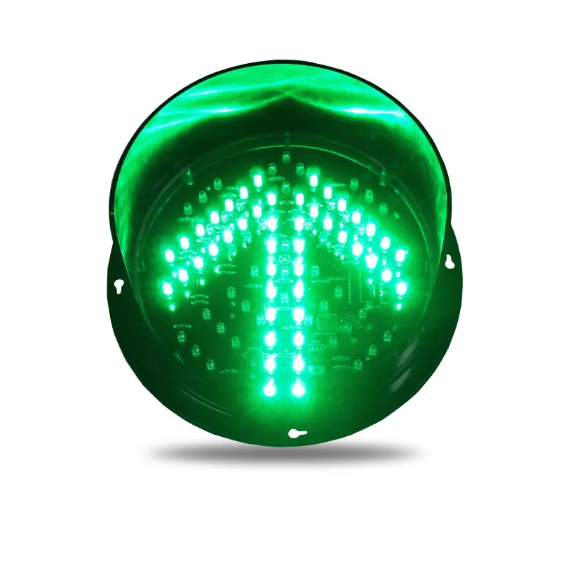 Dynamic Green Arrow Go Red Cross Stop 200mm Traffic Light