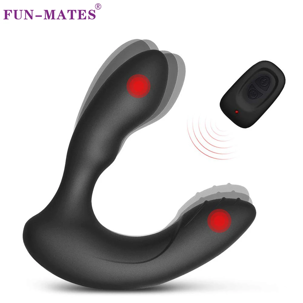 Prostata-vibrator Und Analdildo Mit Fernbedienung_voghion.com