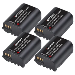 High-Capacity 4-Pack 2280mAh Rechargeable Batteries with LED Dual Charger (4 Battery)