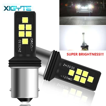 

2PCS 1156 BA15s 7506 P21W R10W Cree Chips LED Car Turn Signal Brake Light Tail Lamp Auto Rear Reverse Bulb Daytime Running Light
