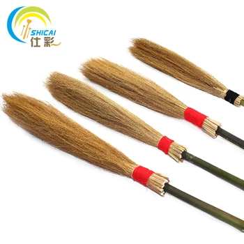 

Free Shipping / 100CM magic broom dance parties performances magician props Halloween witches broom length about