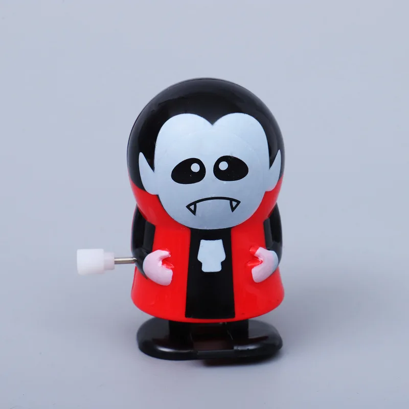 vampire Зомби вампир призрак тыква Хэллоуин Рождественские игрушки с цепью глаза прыгающие зубы и прыгающие зубы Ретро винтажные игрушки заводные - Цвет: vampire