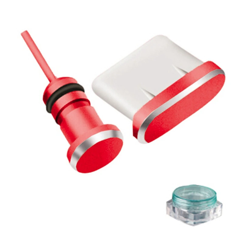 Металлический Micro usb порт для зарядки+ порт для наушников пылезащитный Разъем для мобильного телефона Android 3,5 мм заглушка для порта гарнитуры извлечение карты Pin