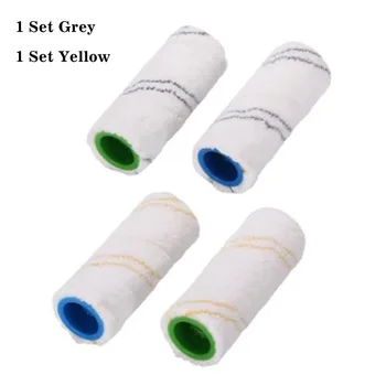 

2 Set Roller For Katcher FC3 FC5 Wireless Scrubber Brushes Cleaning Tools For Oil And Wax Flooring