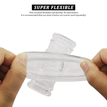 EXVOID Head Covers AV Stick Vibrator Accessories Magic Wand Attachment G Spot Vibrators Massager Cap Vibrator AV Rod Head Cap 6