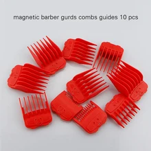 10 шт. машинка для стрижки волос предельный гребень направляющая насадка Размер Парикмахерская сменный стайлер инструменты для стрижки Руководство гребень набор