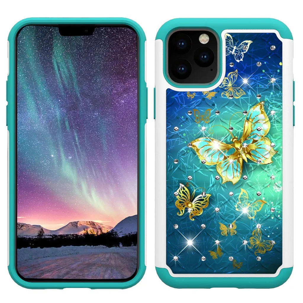 Dream Crystal Style Phone Case For iPhone 11Pro Max Dirt-resistant Slim Fashion Soft Cases Shockproof Dust-proof Phone Case