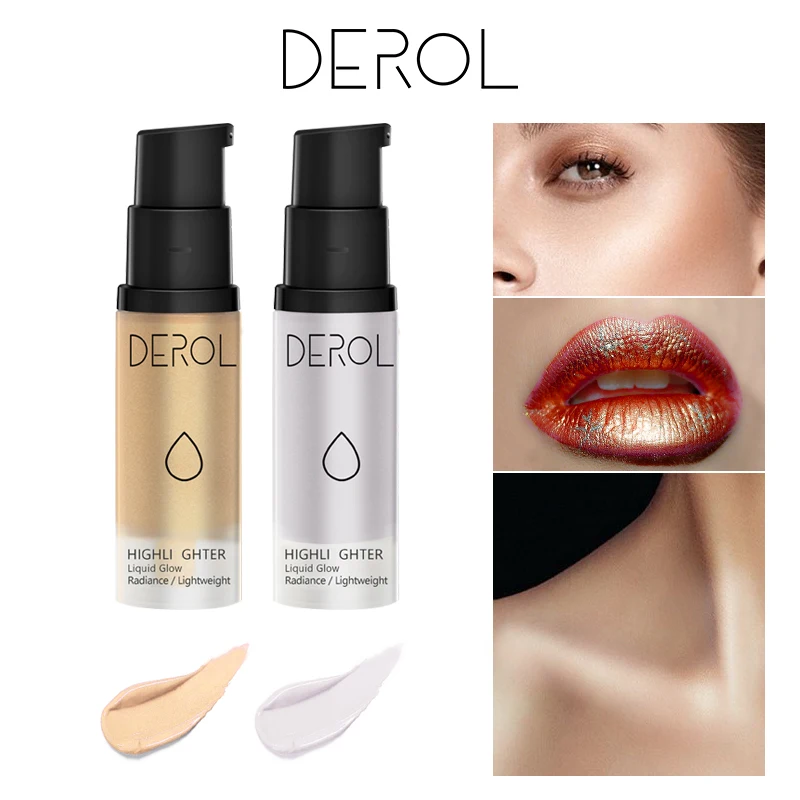 

6 Colors Face Highlight Shimmer Hightlighter Silver Pearl Create Super Shiny Makeup Facial Brighten Contour Shimmer Highlight