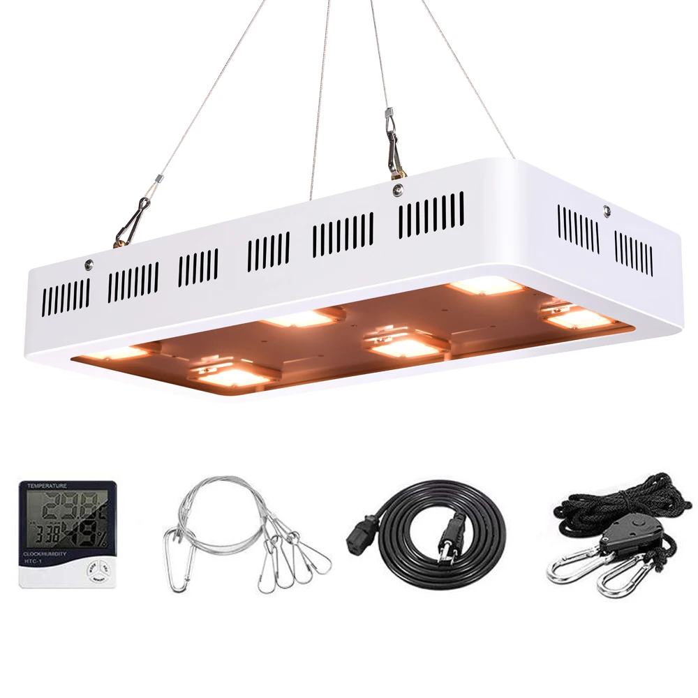 

Full Spectrum LED COB Grow Light 1800W grow pannel , X6 COB LED Plant Light for Growing Fresh Herbs,Vegetables,Flower