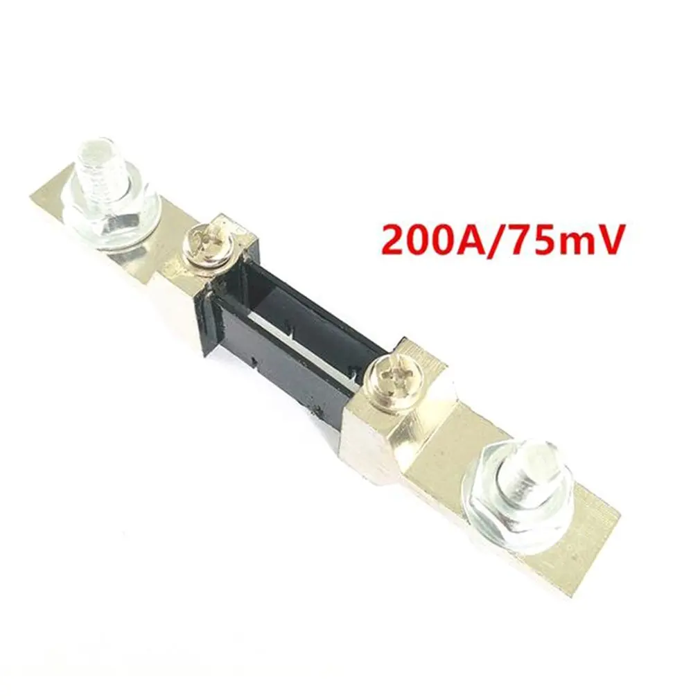 FL-2 50A/100A/200A 75MV DC токовая шунтирующая резисторная панель для цифрового амперметра Амперметр КЛАСС 0,5 токовый шунтирующий резистор